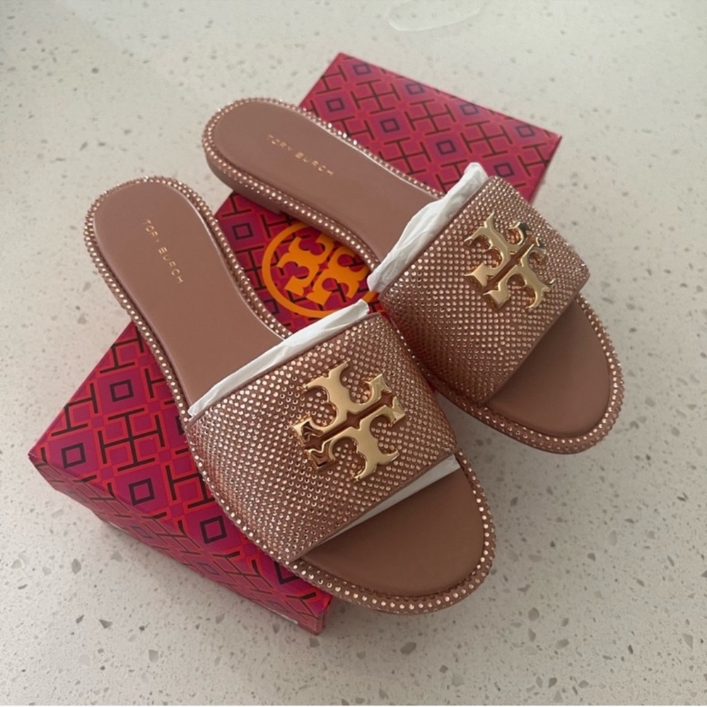 Tory Burch Embellished Everly Slide
